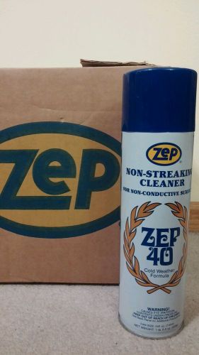 ZEP SPRAY NON-STREAKING CLEANER, COLD WEATHER FORMULA W/FREE SHIPPING!