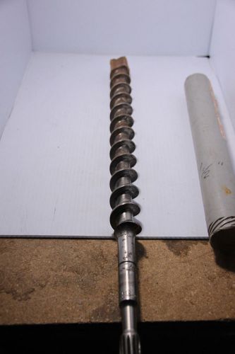 Carbide Tipped Spline Drive Masonary Drill Bit  1-1/2 &#034; Diameter, German , 22&#034; L