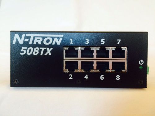 N-TRON 508TX-A Industrial Ethernet Switch with Advanced Management Features