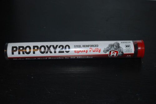 PRO POXY20 STEEL REINFORCED EPOXY PUTTY 4 Oz.