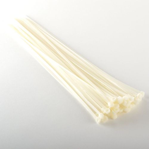700 ATE Tools 14&#034; White Cable Ties Zip Ziptie Organize Cords Wire 14 50 Pc Sets