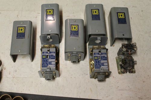 Square D 3 Pressure switches Class 9012 and misc. parts