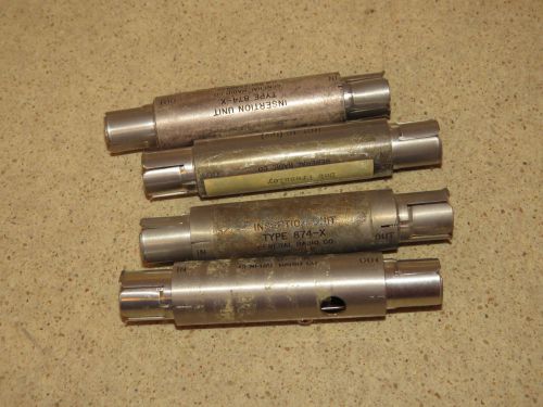^^ CONNECTOR LOT # 12  (4 PIECES)-  GENERAL RADIO 874-X INSERTION UNIT