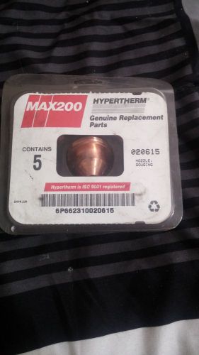 Hypertherm Nozzle 5 Pack  020615  MAX-200 HT2000