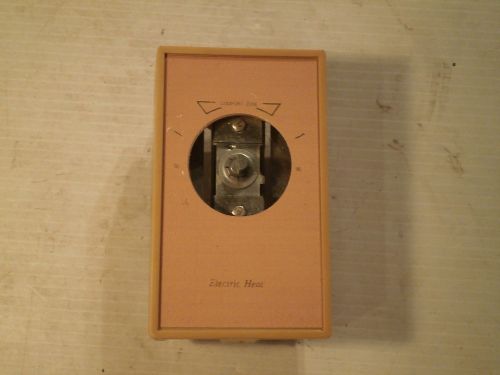 Markel TW143 Thermostat, Unused but missing dial and has scratches, 22A 120-277V