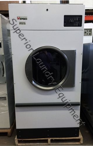 IPSO 75LB OPL Tumble Dryer IT075NQT, 220V, 1PH , Gas, Reconditioned