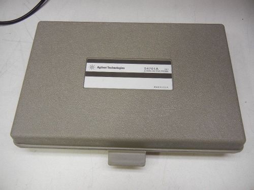 Agilent HP Accessories and case for 54701A 2.5Ghz active probe ( No Probe ) NICE