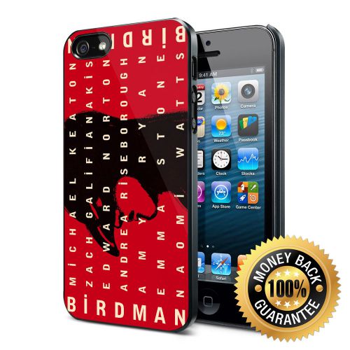 New Birdman Movie TV Series Logo iPhone 4/4S/5/5S/5C/6/6Plus Case Cover