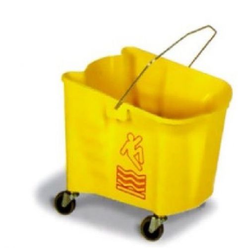 Continental commercial mop bucket 335-3 yw yellow w cation 35 qt |mj4| for sale
