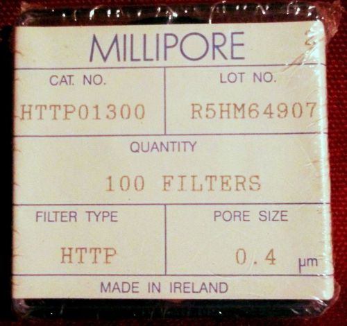 Millipore HTTP01300  Isopore 13mm  Polycarbonate  Membrane Filter  0.4um NEW!