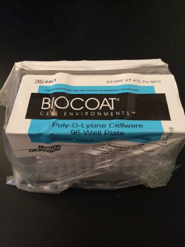 BD Biocoat 35 6461 Incomplete Case of 6 35 4461 Plates + 1 Open