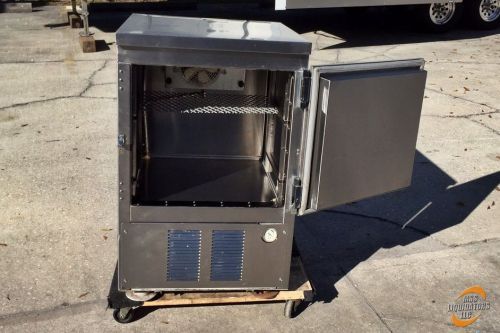 5.4 cubic foot stainless steel refrigerator; technician certified for sale