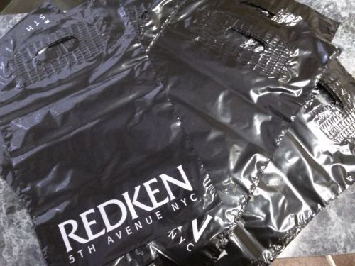 Plastic Redken of NYC retail bags 25 per set