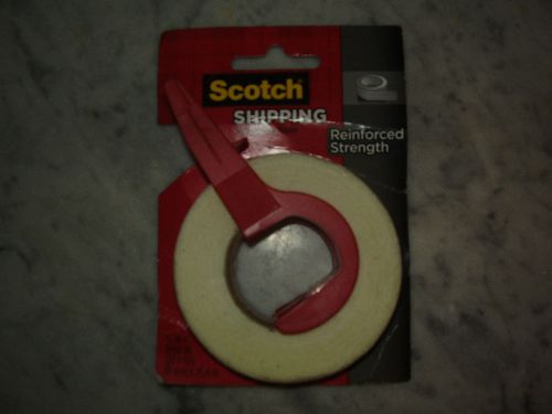 3M Scotch Shipping Strapping Tape Reinforced Strength - 3/4&#034; x 1000&#034;