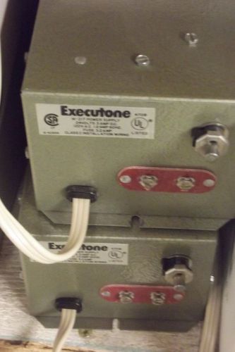 LOT OF 2 EXECUTONE M-127 POWER SUPPLY 24 VOLTS 3 AMP