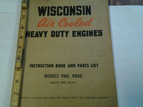 Wisconsin instruction and parts book