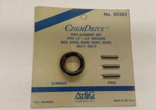 Chemdrive o-ring. o-ring with pins. #65303. fits 1/4&#034; - 3/4&#034; for sale