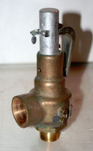 3/4&#034; x 1&#034;  bronze safety relief valve set: 45 psi  conbraco 19-302-10 for sale