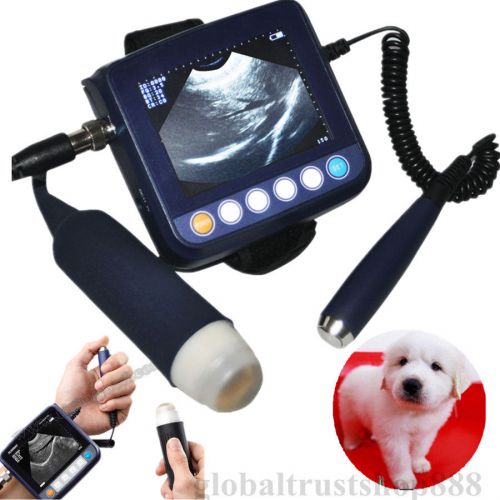 Hand held wrist scan ultrasound scanner f goat,pig,dog,cat animal pregnancy exam for sale