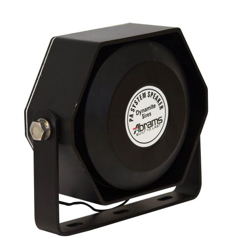Compact 100 Watt High Performance Siren Speaker (Capable with Any 100 Watt Si...