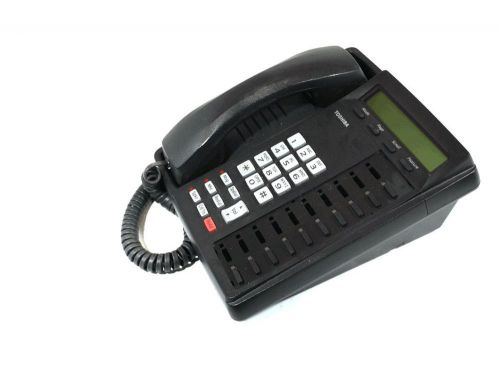 Genuine toshiba black land line phone dkt3010-sd for sale