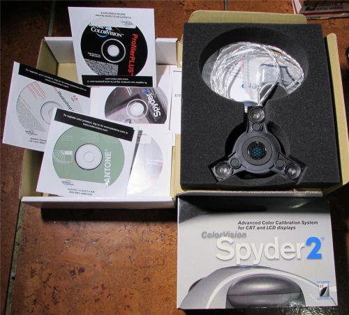 Pantone ColorVision Spyder 2 Pro Colorimeter Suite for CRT and LCD Displays