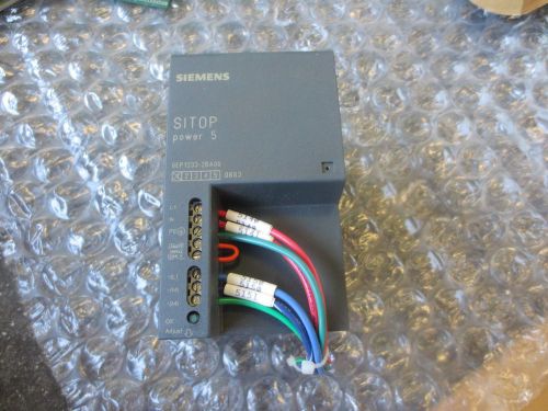 Cnc siemens sitop power 5 6ep1333-2ba00 power supply for sale