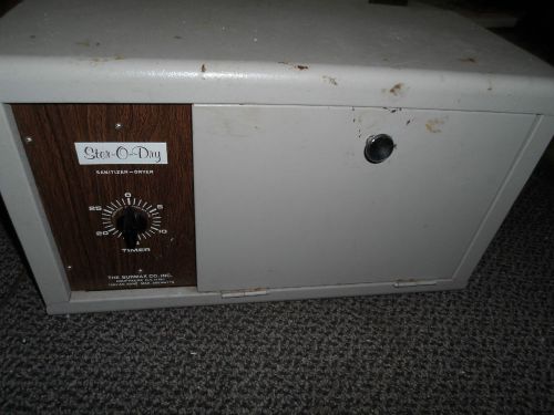 Vintage Burmax Ster-O-Dry Sanitizer Dryer