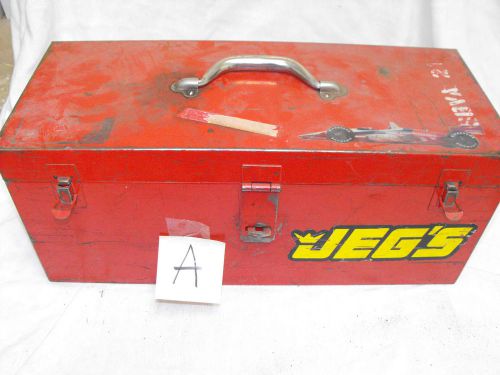 VINTAGE STEEL SNAP-ON TOOL BOX KRA 25A   21&#034; X 9&#034; X 9&#034; WITH REMOVABLE TRAY