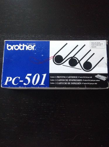 BROTHER PC-501 PRINTING CARTRIDGE FOR FAX-575 NEW IN OPEN BOX