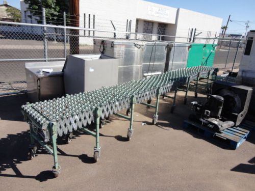 After sort 22&#039; expandable-flexible conveyor with adjustable height for sale