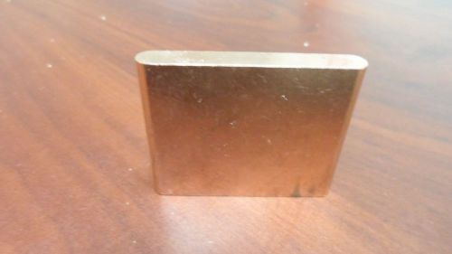 Twenty half pound plain unstamped  .999 copper bullion bar plate for project f/s for sale