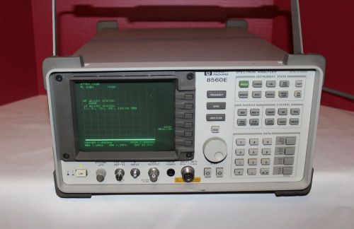 Agilent / hp 8560e spectrum analyzer 30 hz - 2.9 ghz opt 07 &amp; mass memory module for sale