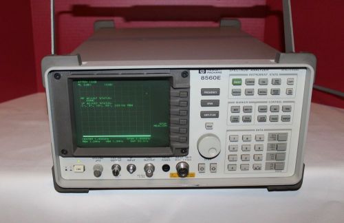 AGILENT / HP 8560E SPECTRUM ANALYZER 30 Hz - 2.9 GHz OPT 07 &amp; MASS MEMORY MODULE