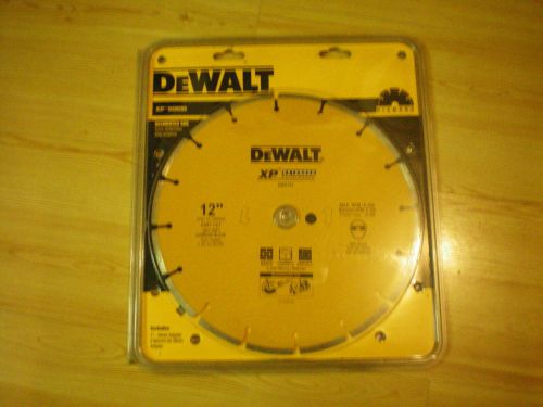 Dewald 12&#034; dry/wet diamond blade- new- brick,concrete asphalt dw4747 fast cut for sale