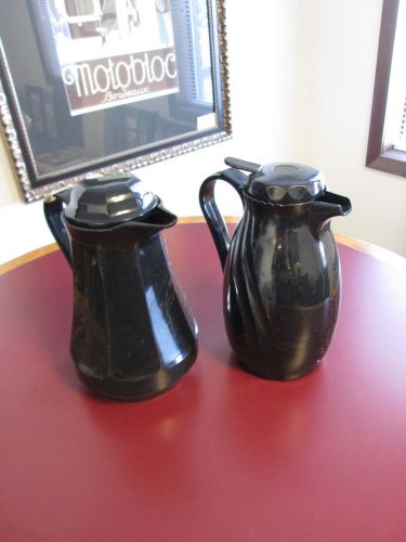 LOT OF (2) Commercial COFFEE CONTAINERS -  NO RESERVE -