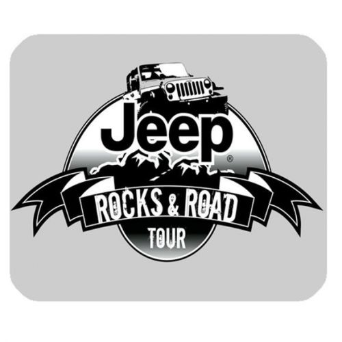 New Durable Rocks And Road Only in A Jeep Mouse Pad Mice Mat for Gaming / Office