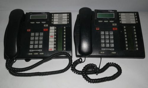 LOT OF 2 NORTEL T7316E  NT8B27 OFFICE BUSINESS PHONES