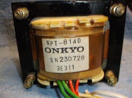 Onkyo dual transformers npt-814d, sn230726 power transformers,2available