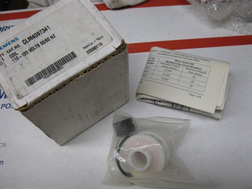 NEW SIEMENS CLM4097341 120V CONTACT COIL KIT