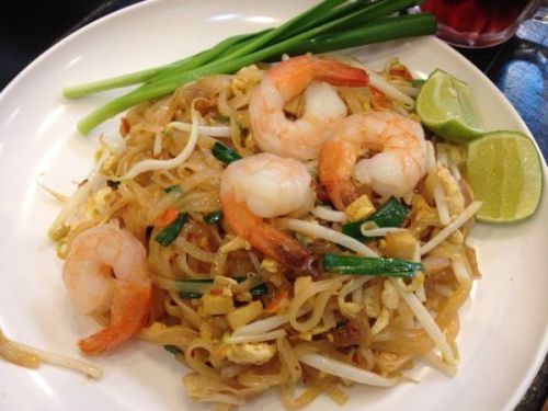 Recipe Pad Thai Stir-Fried Noodle with Shrimp Ingredients Food PDF in email