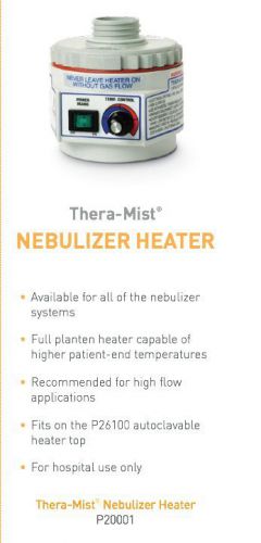 THERA-MIST NEBULIZER HEATER PART# P20001 *NEW* (Box only opened to take images)