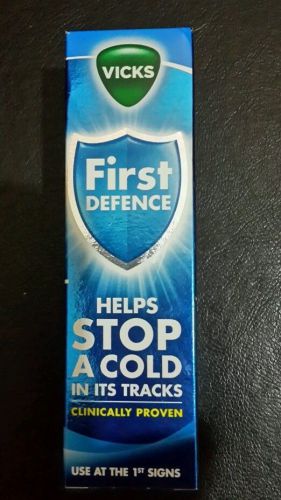 Vicks first defence nasal spray 15ml cold flu prevention for sale
