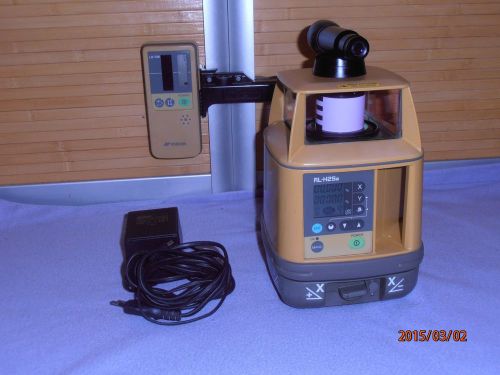 Topcon rl-h2sa dual grade rotary laser and ls-70b receive for sale