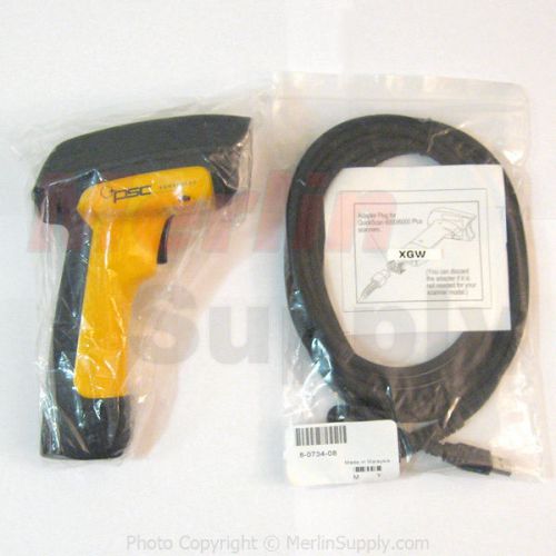 New PSC PowerScan HD High Density Barcode Scanner w/ USB Cable PSHD-1000 Kit