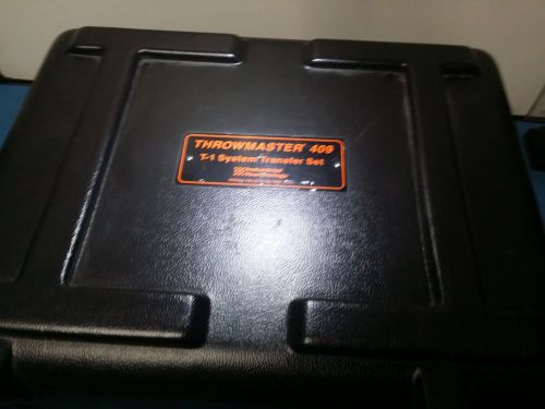 ThrowMaster 409, T-1 System Transfer Set   W/ COMPUTER AND ACCESSORIES