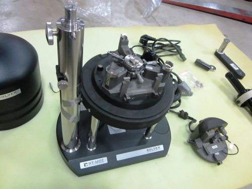 NT-MDT Scanning Probe Microscope Solver Platform Olympus Nanotechnology 4 parts