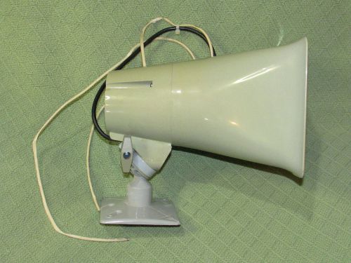 Valcom V 1030C Paging Horn One Way 2 Tone PA Speaker Indoor/Outdoor Watts 24VDC