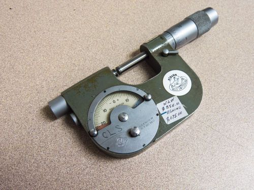 Authentic etalon indicating master micrometer 0-1&#034; p. roch rolle switzerland for sale