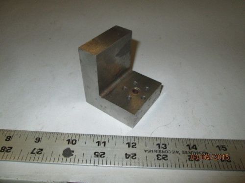 MACHINIST LATHE MILL Micro Ground Hardened Angle Plate Fixture Unimat Sherline a
